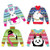 Big Dot of Happiness Wild and Ugly Sweater Party - Shaped Holiday and Christmas Animals Party Cut-Outs - 24 Count