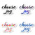 Choose Joy Sticker Pack Inspirational Quotes Stickers - 4 Pack - Laptop Stickers - for Laptop, Phone, Tablet Vinyl Decal Sticker (4 Pack) S211250