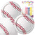 Baseball Birthday Party Pack  Includes 7 Paper Plates & Beverage Napkins Plus 24 Birthday Candles  Serves 16
