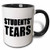 3dRose 223854_4"Students Tears Black Ceramic Mug, 11 oz
