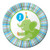 Creative Converting Sweet at One Boys Round Dessert Plates, 8 Per Package