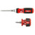 Milwaukee 48-22-2302P 10-in-1 Ratcheting Multi Driver Square Drive Bits with 8-in-1 Compact Driver
