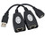 USB Extender - USB 2.0 to RJ45 LAN Extension Adapter Over Cat5 Cat5e Cat6 Cable Upto 150Ft