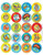 Eureka Dr. Seuss What Pet Should I Get? Stickers - Theme, 120 pc, 1.4'' W x 1'' H.