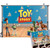 TJ 5X3FT Blue Sky White Clouds Toy Story Theme Photography Background Children Baby Shower Birthday Party Photo Backdrops Cake Table Decoration Banner Kids Studio Booth Props Vinyl