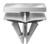 GM Rocker Panel Moulding Clip With Sealer (GM # 11518357) Avalanche - Package of 15