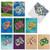 Om Symbol Thank You Note Cards 4 x 5.12 inch with Envelopes (Boxed Set of 10) - Om Blooms' Greeting Cards Featuring Universal Symbol for Peace M2971