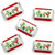 Big Dot of Happiness Merry Cactus - Mini Candy Bar Wrapper Stickers - Christmas Cactus Party Small Favors - 40 Count