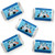 Pawty Like a Puppy - Mini Candy Bar Wrapper Stickers - Dog Baby Shower or Birthday Party Small Favors - 40 Count