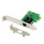 CERRXIAN Gigabit Ethernet PCI Express 1x Slot PCI-E Network Card 10/100 / 1000Mbps with Low Profile Bracket for Desktop PC LAN Internet Card