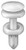 Clipsandfasteners Inc 50 GM Door Trim Panel Push-Type Clips 15960325