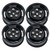 LAFEINA 4PCS RC Crawler 1.9" Plastic Wheels Rims for 1/10 Axial SCX10 TAMIYA CC01 RC4WD D90