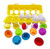 OMG Color Matching Egg Set - Toddler Toys - Educational Color & Recognition Skills Learning Toy - Easter Eggs Learn Color & Shape Match Egg Set, for 2 Years Up Kid Baby Toddler Boy Girl. (12 Eggs)