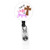 I Run on Coffee and Jesus Retractable Badge Reel?Nurse ID Badge Holder with Alligator Clip,24 inch Nylon Cord,Decorative Name Badge Holder