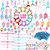 Mermaid Party Favors Supplies, 108Pcs Mermaid Tail Necklace Bracelet Ring Hair Clip Hair Tie Bookmark Keychain Sticker Gift Bag Mermaid Gifts Accessories Set Birthday Party Favors for Kids Girls