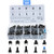 190PCS 10Values Tactile Push Button Mico Switch Momentary Tact Assortment Kit