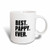 3dRose Best Pappy Ever, Gifts for Grandfathers/Granddad/Grandpa,Black Text, Ceramic Mug, 15-Oz