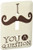 3dRose lsp_155874_1 Brown I Mustache You A Question Hipster Humor Single Toggle Switch