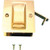 Prime Line Products Solid brass Pocket Door Passage Pull N6770