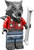 LEGO Series 14 Minifigure Wolf Guy (Werewolf)