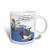 3dRose Eye Doctor Glaucoma Test Ceramic Mug, 15 oz, White