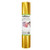 TECKWRAP Chrome Gold Adhesive Craft Vinyl Roll 1ftx5ft