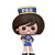Funko Pop! AD Icons - Pez Girl (Brunette), Multicolor