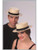 Rubie's Costume Co Economy Straw Sailor Hat Costume, Large, Multicolor