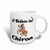 3dRose I Believe in Chiron Ceramic Mug, 15-Ounce