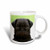 3dRose Pug Puppy Ceramic Mug, 15-Ounce