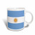 3dRose mug_28218_2 Argentina Flag Ceramic Mug, 15-Ounce
