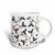 3dRose Siamese Cat Print White Ceramic Mug, 15-Ounce
