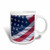 3dRose American Flag US48 SAV0078 Savanah Stewart Ceramic Mug, 15-Ounce