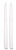 Darice Unscented Taper Candles 12" 2/Pkg-White