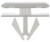 Dorman 963-220 GM Side Molding Retainer - 2 Piece