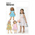BUTTERICK PATTERNS B6013CDD Children's/Girls' Dress Sewing Template, Size CDD (2-3-4-5)