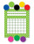 Teacher Created Resources Lime Polka Dots Incentive Charts Set (9657)