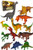 Large Dinosaur Toys , 12pc Plastic Dinosaurs Figures  T Rex , Triceratops , Brachiosaurus, Stegosaurus , Ankylosaurus Toy Figurines Gifts Set , Bonus Dino Guide for Kids , Toddlers, 6 5 4 3 Year Olds