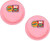 Amscan Big Party Pack 100 Count Paper Dessert Plates, 7-Inch, New Pink