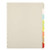 Office by Martha Stewart Discbound Junior Notebook Dividers, 8 Tab (44470)