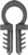 Clipsandfasteners Inc 25 Hood Release Cable Clips Compatible with Ford W715544-S300