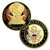 United States Army Sniper Challenge Coin with Wooden Coin Display