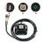 GLE2016 Reset HDD Button Switch + Dual USB Ports + Power Button + Audio Ports for Desktop Computer Case (Black)