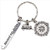 It's All About...You! Enjoy The Journey Compass Train Keychain 2D