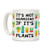 LookHUMAN It's Not Hoarding If It's Plants White 11 Ounce Ceramic Coffee Mug