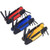 TOPLINE 25-Piece Folding Hex Key Set, SAE, Metric, Torx Allen Wrenches Included