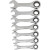 Gearwrench 7 Piece Metric Stubby Combination Ratcheting Wrench Set