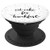 Eat Cake For Breakfast - Funny Foodie Feast - PopSockets Grip and Stand for Phones and Tablets