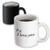 3dRose 163980_3 PS I Love You Magic Transforming Mug 11 oz Black/White