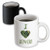 3dRose Camo Colored Striped I Love Beavers Magic Transforming Mug, 11-Ounce